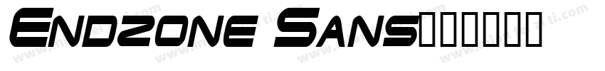 Endzone Sans字体转换